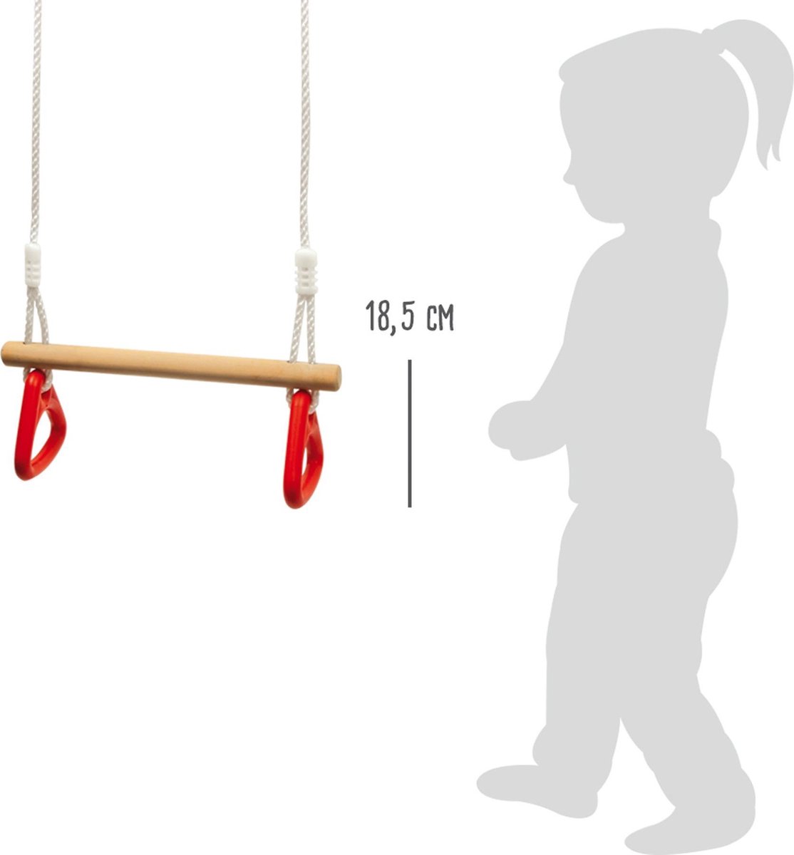 Small Foot Houten Trapeze Met Ringen