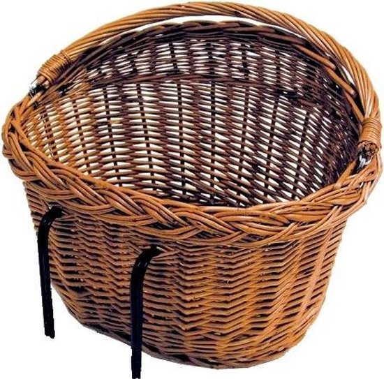 Basil Fietsmand Detroit Voor/achter 23 Liter - Bruin