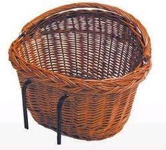 Basil Fietsmand Detroit Voor/achter 23 Liter - Bruin