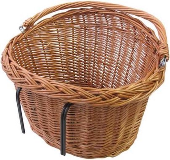 Basil Fietsmand Detroit Voor/achter 23 Liter - Bruin