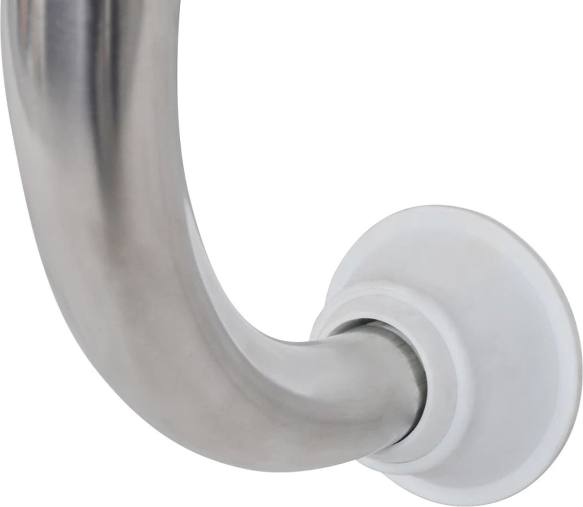 Vidaxl Zwembadladder Met 3 Sporten 120 Cm Roestvrij Staal - Silver