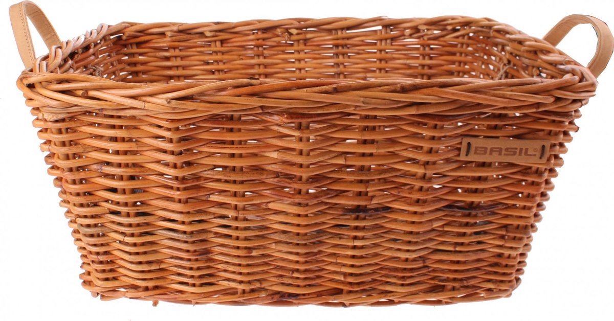 Basil Fietsmand Portland Classic Voor 36 Liter - Bruin