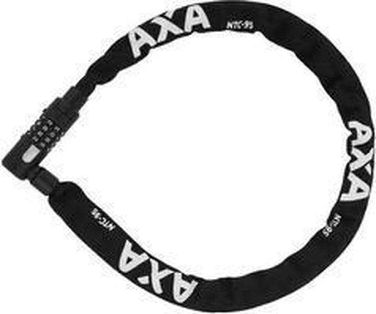 AXA Kettingcijferslot Newton 950 X 5,5 Mm - Zwart