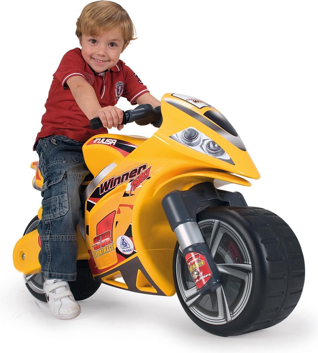 Injusa Winner Loopmotor - - Rood