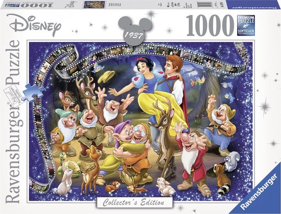 Ravensburger Puzzel Disney Sneeuwwitje - 1000 Stukjes