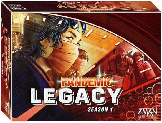 Excesso Pandemic Legacy - Rode Versie - Rood