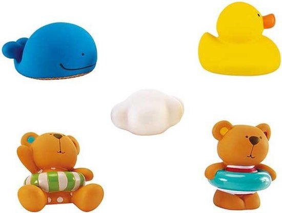 Hape Teddybeer En Vrienden Badspeeltjes