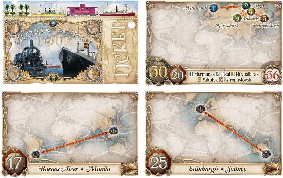 Days of Wonder Ticket To Ride Rails & Sails - Bordspel Nederlandstalig