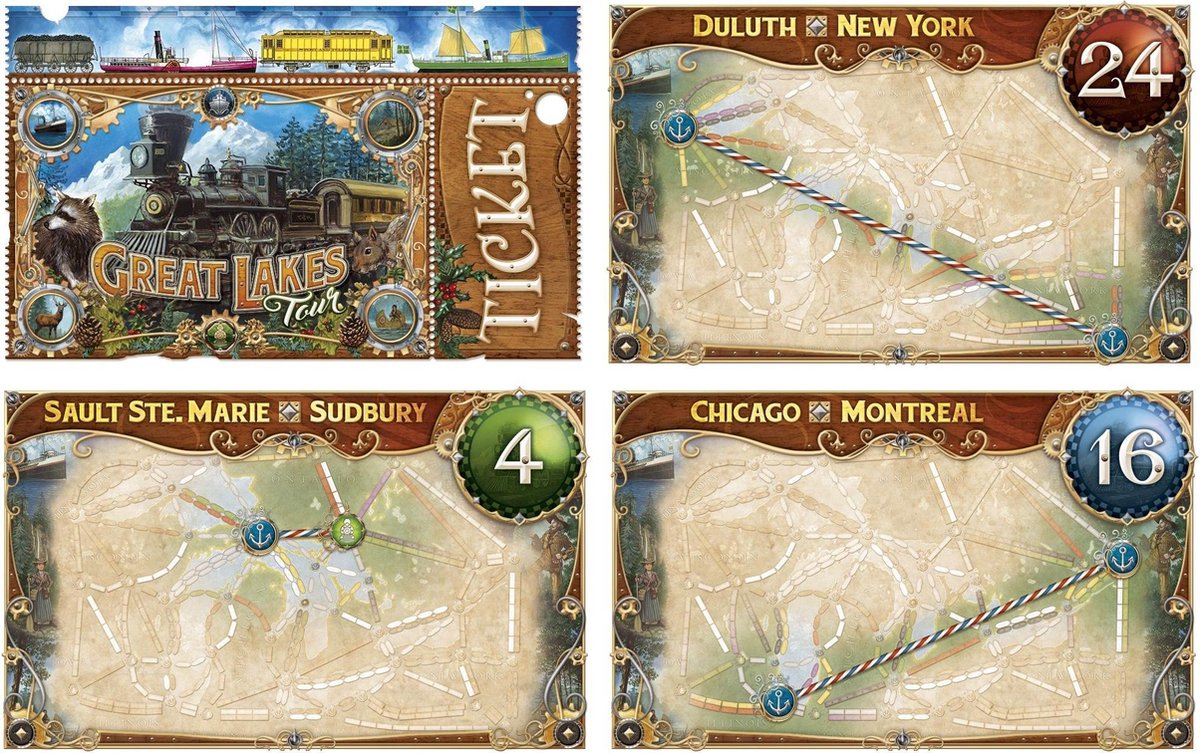 Days of Wonder Ticket To Ride Rails & Sails - Bordspel Nederlandstalig