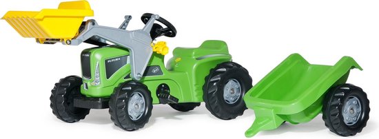 Rolly Toys Traptractor Rollykiddy Futura/zwart - Groen