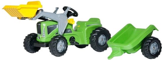 Rolly Toys Traptractor Rollykiddy Futura/zwart - Groen
