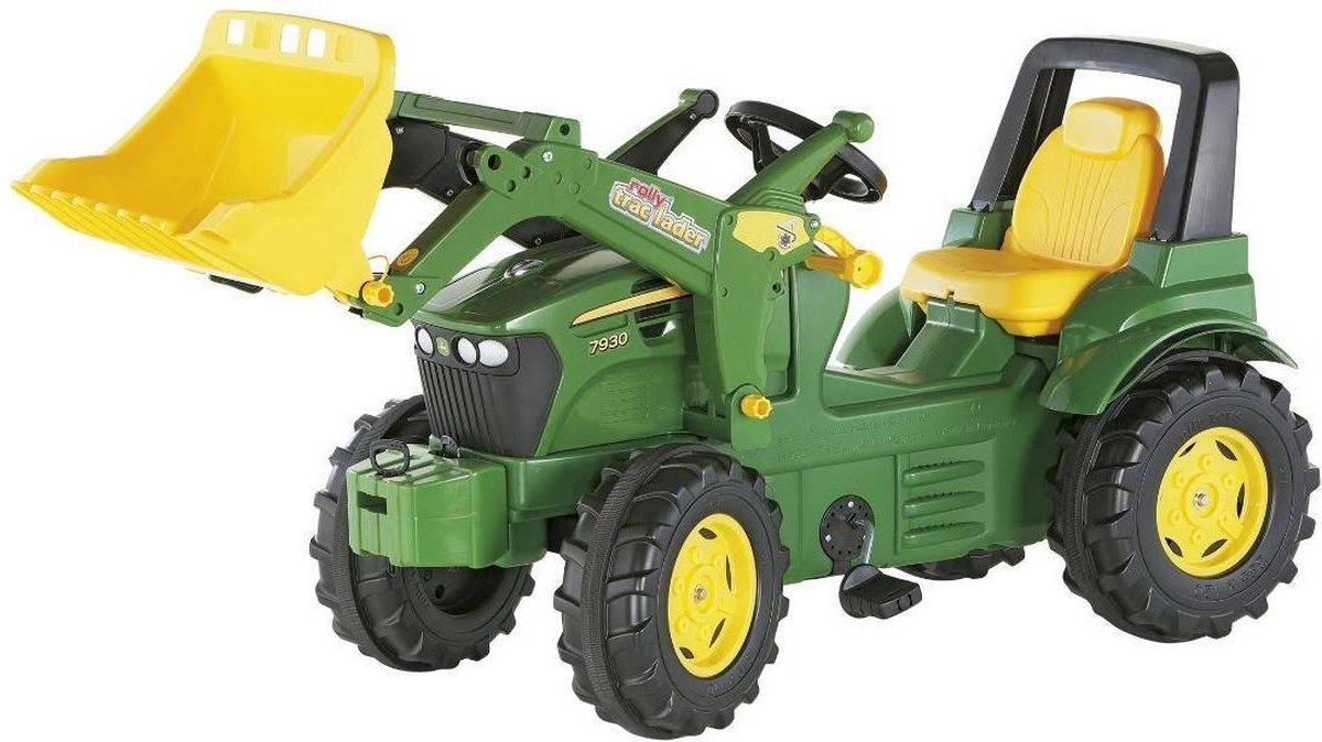 Rolly Toys Traptractor Rollyfarmtrac John Deere 7930/geel - Groen