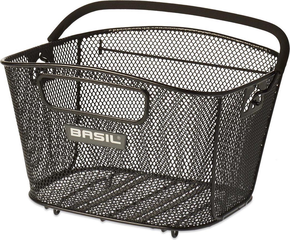 Basil Fietsmand Bold Achter 11 Liter - Zwart