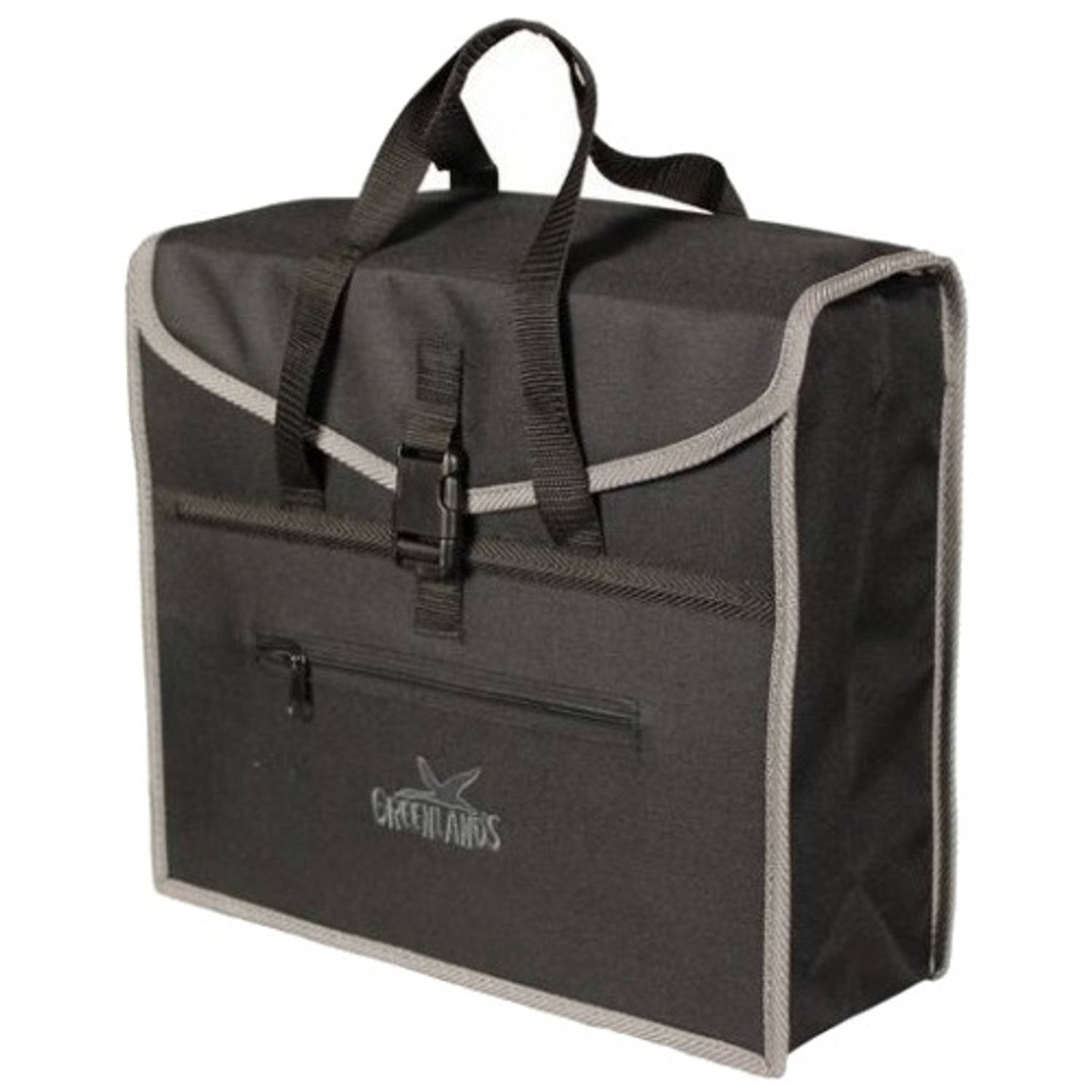 Greenlands Shopper Trendy 19 Liter Zwart/ - Grijs