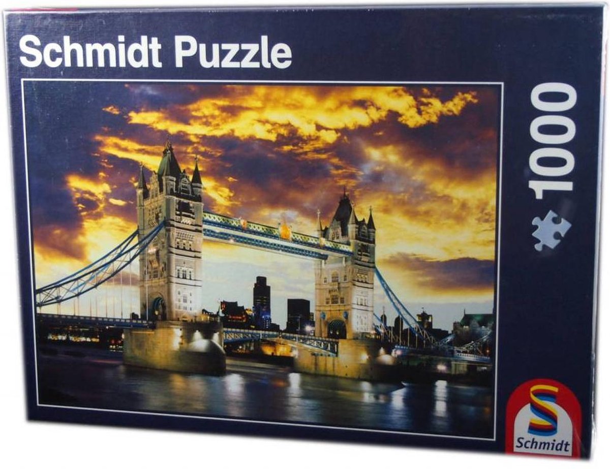 Schmidt Spiele Puzzel Tower Bridge London - 1000 Stukjes