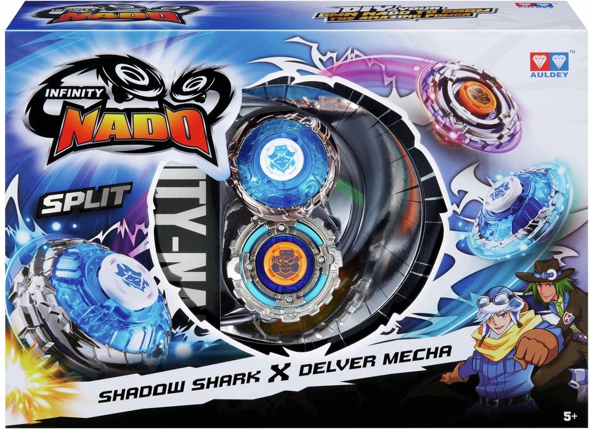 Infinity Nado Split Shadow Shark En Delver Mecha