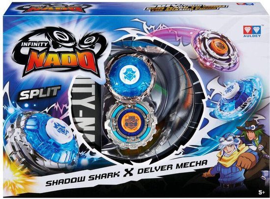 Infinity Nado Split Shadow Shark En Delver Mecha