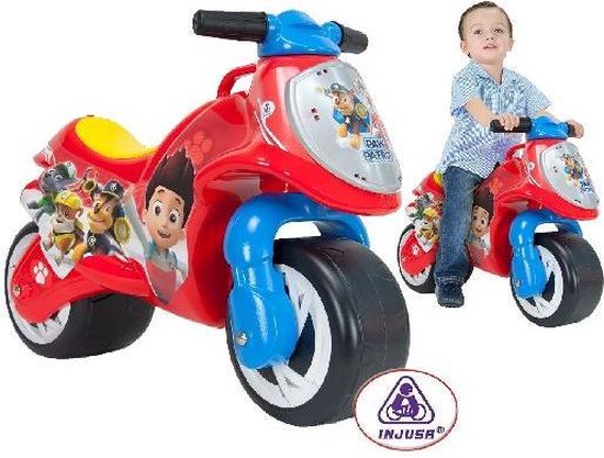Injusa Paw Patrol Loopmotorfiets - Rood