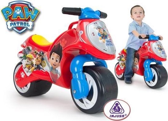 Injusa Paw Patrol Loopmotorfiets - Rood