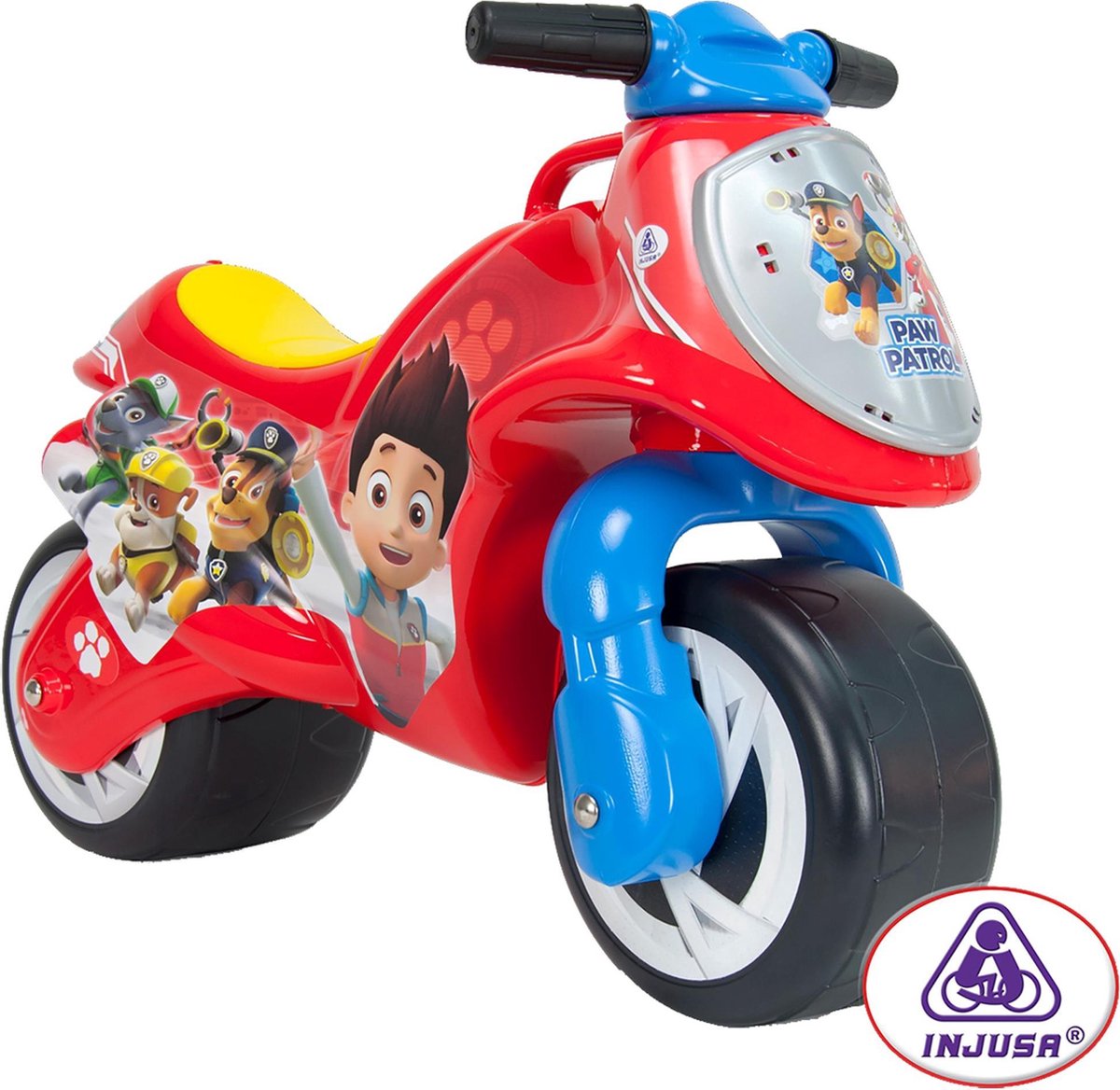 Injusa Paw Patrol Loopmotorfiets - Rood
