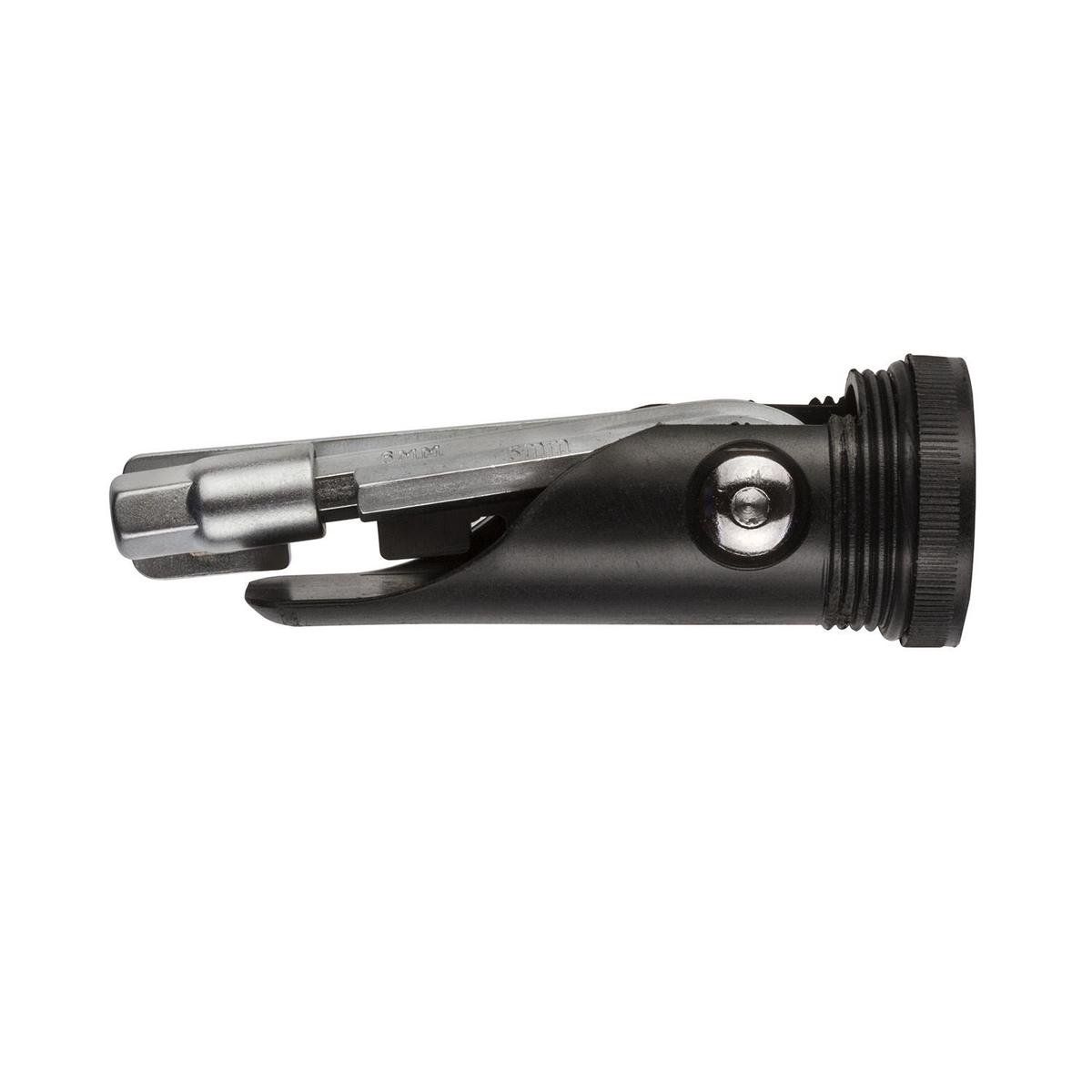 M-wave Bar Ends Met Multitool Aluminium 13 Cm 2 Stuks - Zwart