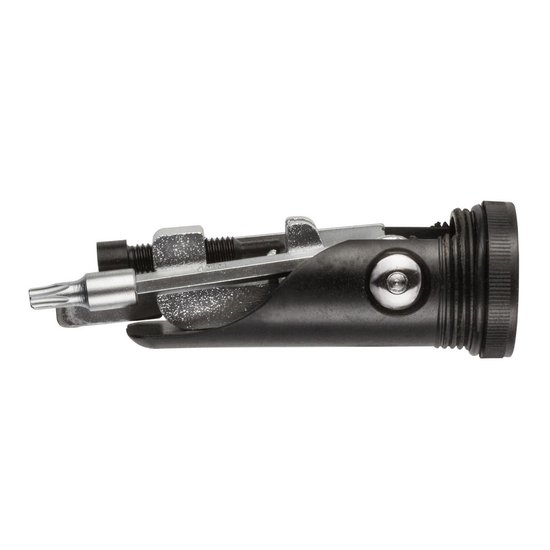 M-wave Bar Ends Met Multitool Aluminium 13 Cm 2 Stuks - Zwart