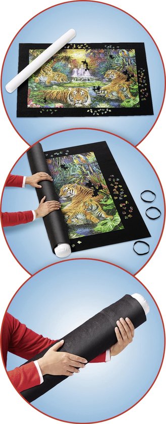 Ravensburger Puzzel Accessoire Roll Your Puzzle Xxl - 3000 Stukjes - Zwart