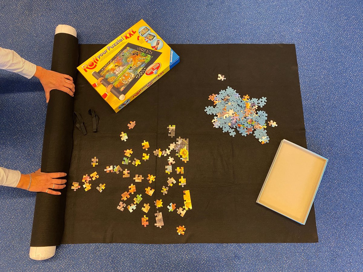 Ravensburger Puzzel Accessoire Roll Your Puzzle Xxl - 3000 Stukjes - Zwart