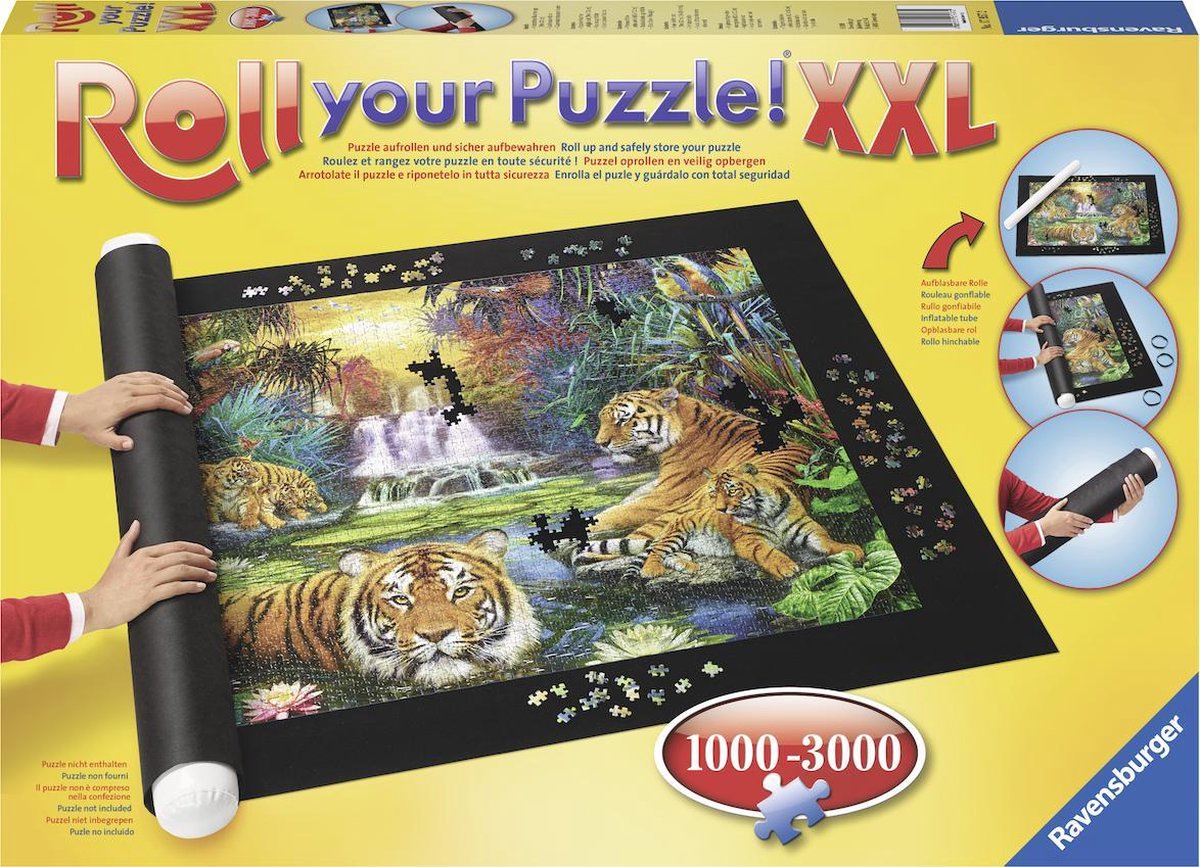 Ravensburger Puzzel Accessoire Roll Your Puzzle Xxl - 3000 Stukjes - Zwart