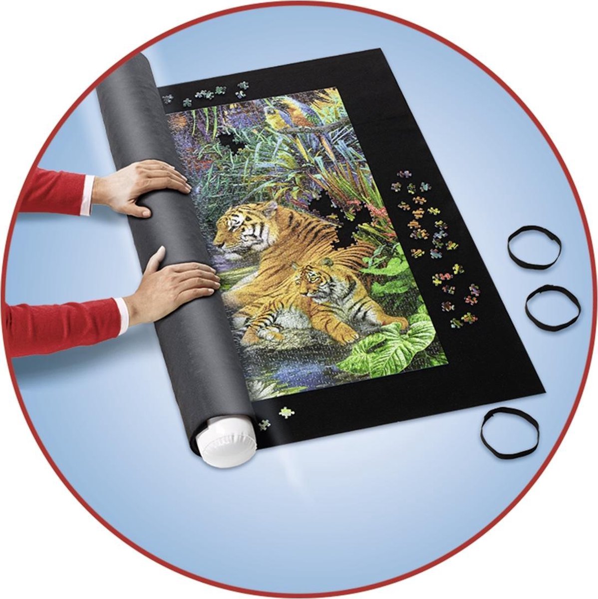 Ravensburger Puzzel Accessoire Roll Your Puzzle Xxl - 3000 Stukjes - Zwart