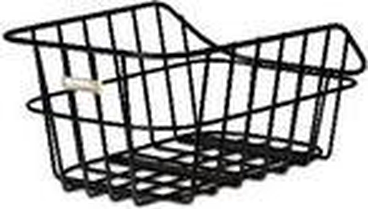 Basil Fietsmand Cento Achter 20 Liter Zilver - Silver