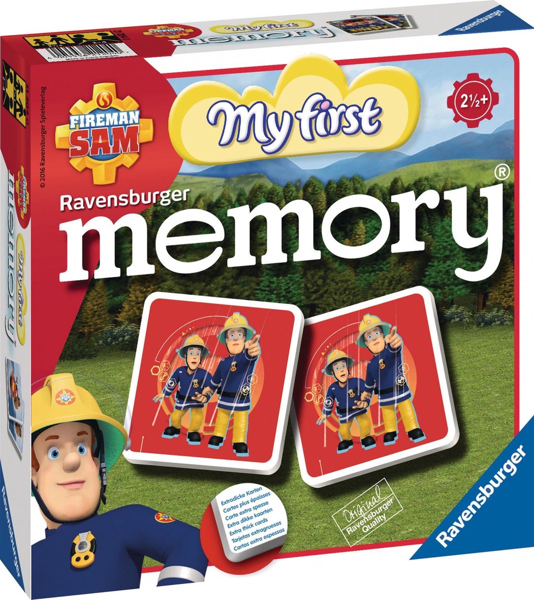 Ravensburger Brandweerman Sam My First Memory