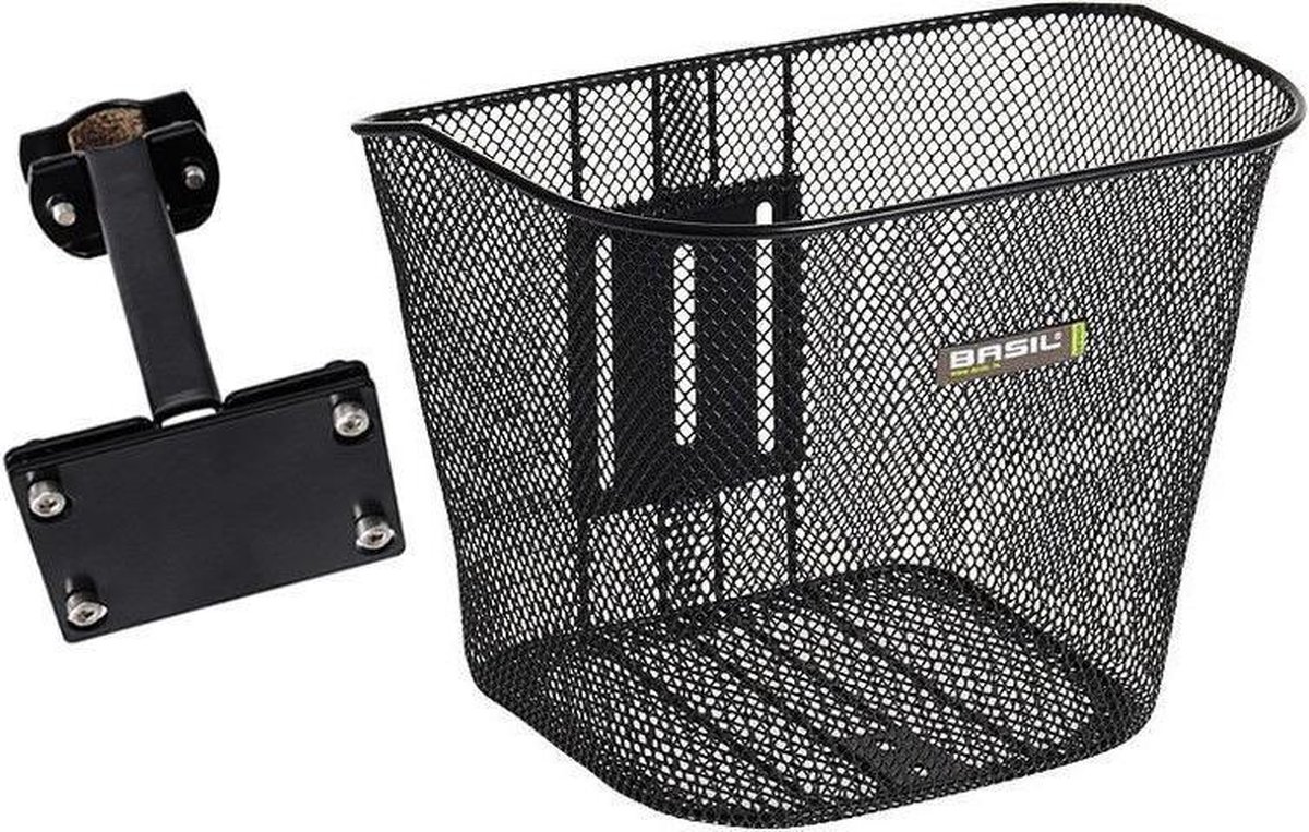 Basil Fietsmand Bremen Voor 24 Liter - Zwart