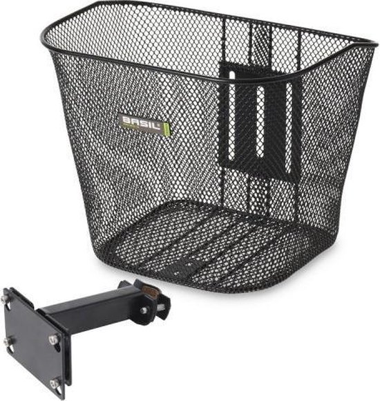 Basil Fietsmand Bremen Voor 24 Liter - Zwart