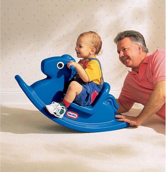 Little Tikes Hobbelpaard Stabiel - - Blauw