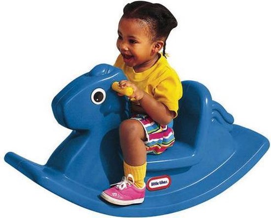 Little Tikes Hobbelpaard Stabiel - - Blauw