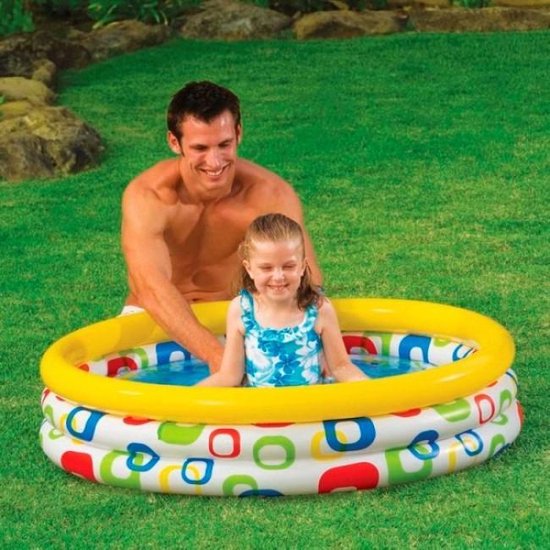 Intex Opblaaszwembad Wild Geometry 168 X 38 Cm