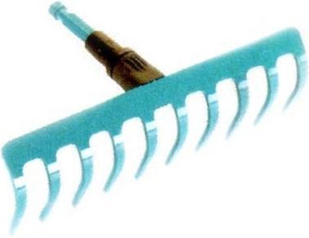 GARDENA Combi System Hark 12-tands Zonder Steel - Blauw