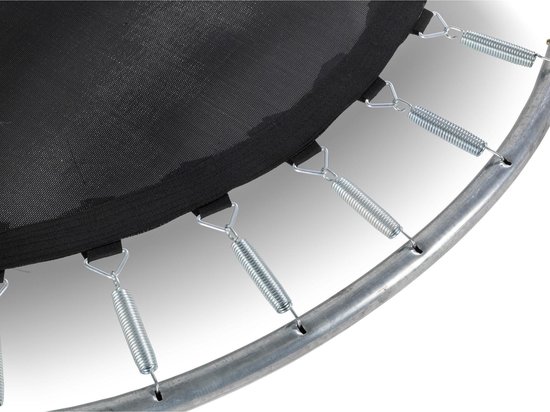 EXIT Toys Silhouette Ground Ingegraven Trampoline Met Veiligheidsnet - 244 Cm - - Zwart