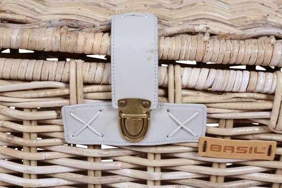 Basil Fietsmand Voor Denton 46 Liter - Grijs