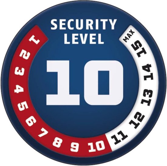 Abus Vouwslot Bordo 6000 900 X 5 Mm - Zwart