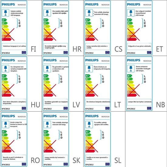Philips Spot 2x3w Selv Star - Wit