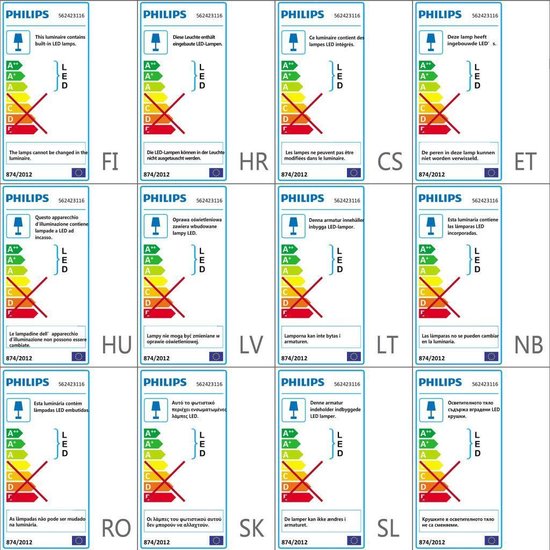 Philips Spot 2x3w Selv Star - Wit
