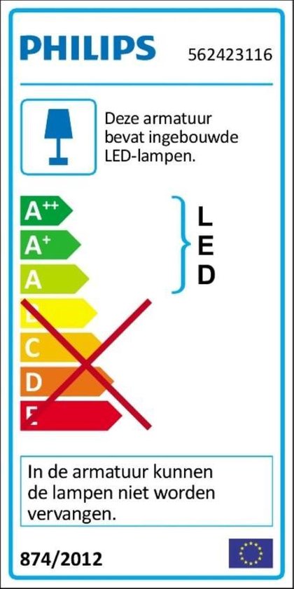 Philips Spot 2x3w Selv Star - Wit