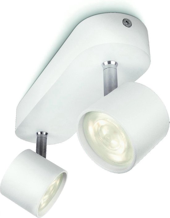 Philips Spot 2x3w Selv Star - Wit