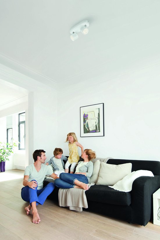 Philips Spot 2x3w Selv Star - Wit