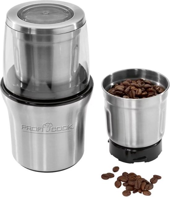 Proficook Koffiemolen/kruidenmolen Ksw1021 - Silver