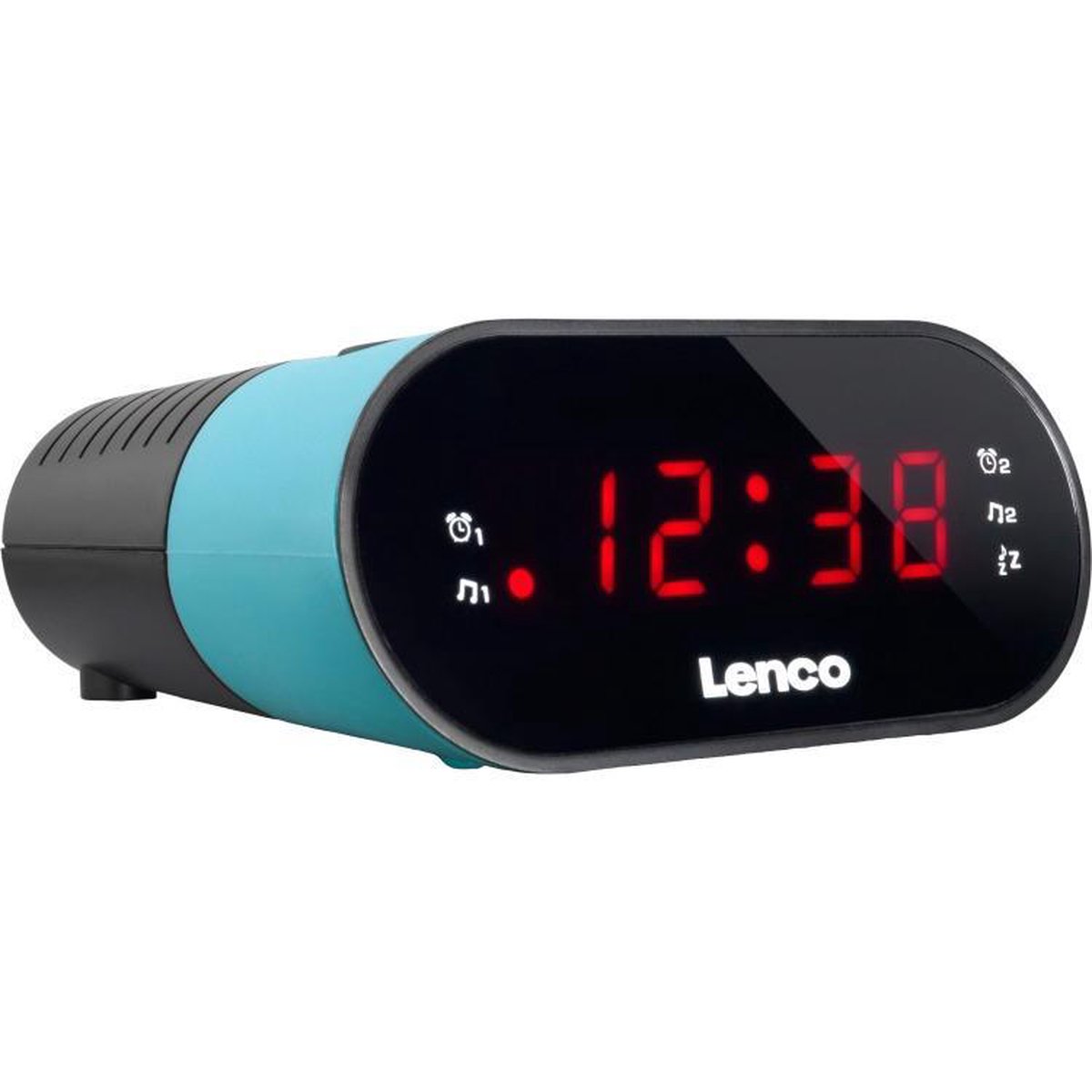 Lenco Fm-klokradio Cr-07 - Blauw