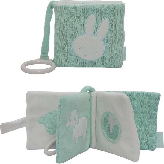 Tiamo Nijntje Pluchen Babyboekje - Groen
