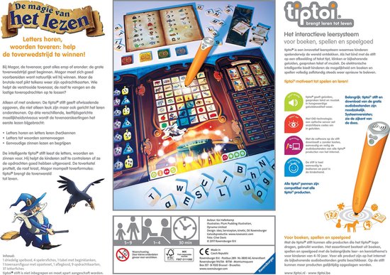 Ravensburger Tiptoi - Spel - De Magie Van Het Lezen